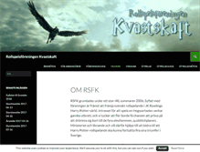 Tablet Screenshot of kvastskaft.org